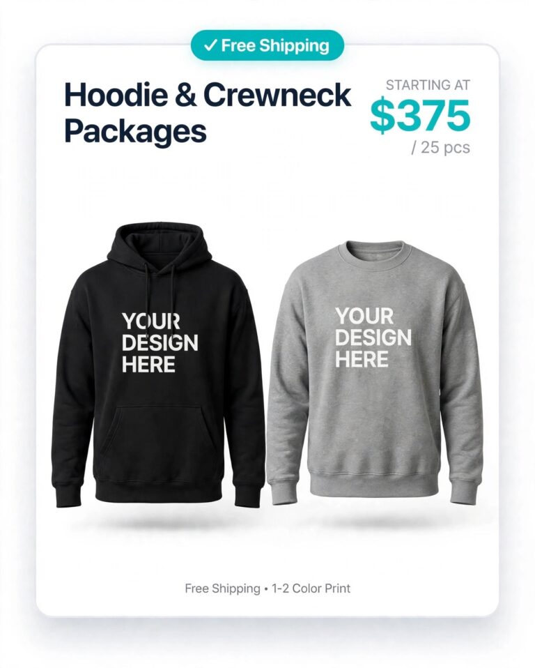Hoodie & Crewneck Packages